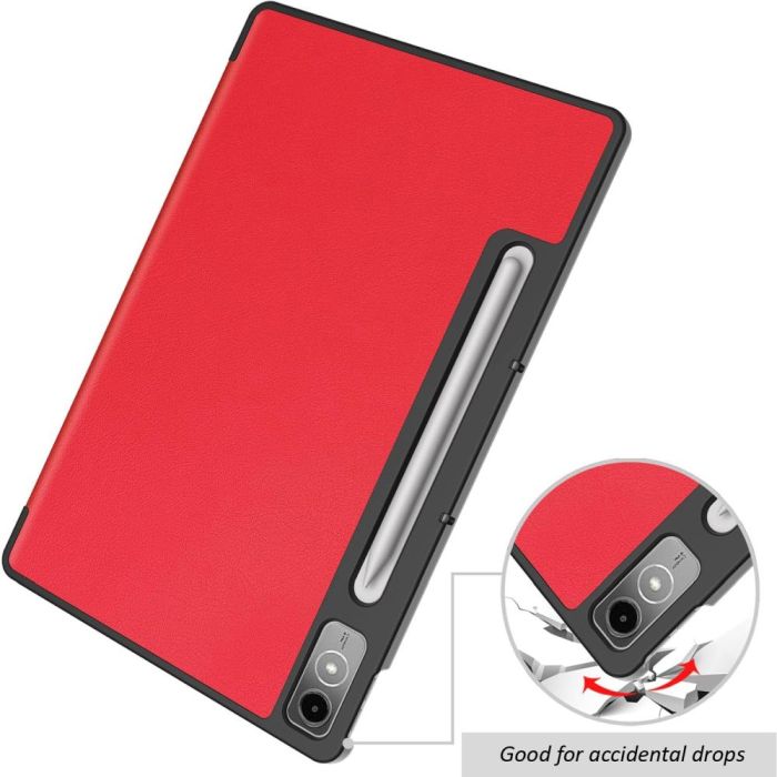 Чехол 3fold Lenovo Tab P12 TB370FU 12.7 Red