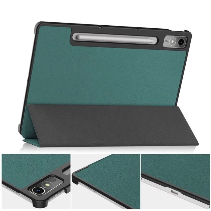 Чехол 3fold Lenovo Tab P12 TB370FU 12.7 DarkGreen