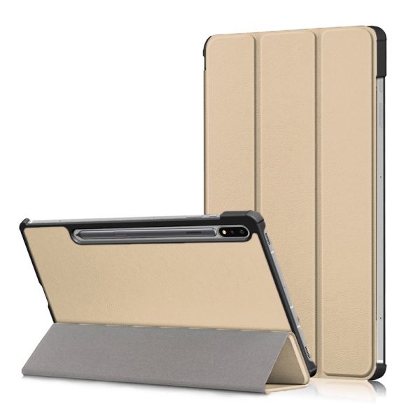 Чохол Samsung Galaxy Tab S8 Plus X800 X806 3fold Gold