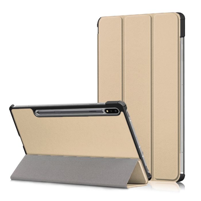 Чохол Samsung Galaxy Tab S8 Plus X800 X806 3fold Gold