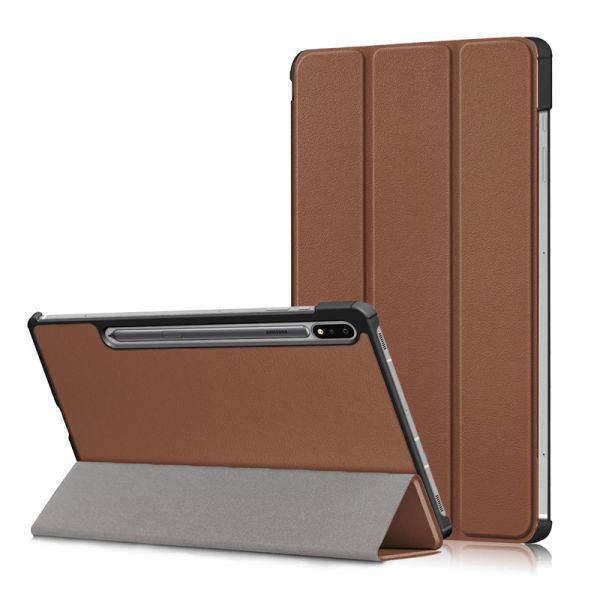 Чохол Samsung Galaxy Tab S8 Plus X800 X806 3fold Brown
