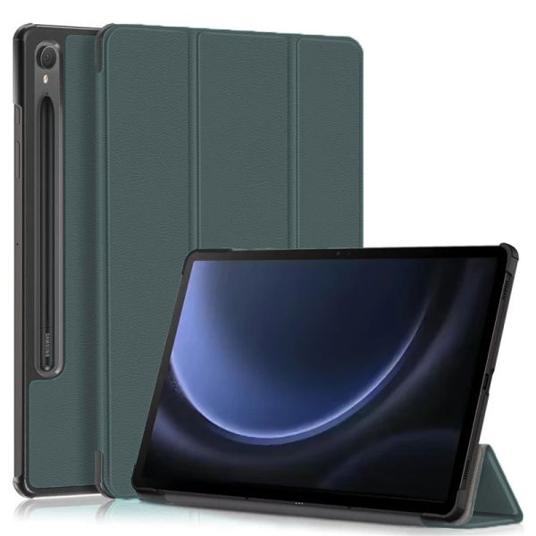 Чохол 3fold Samsung Galaxy Tab S9/S9 Fe DarkGreen