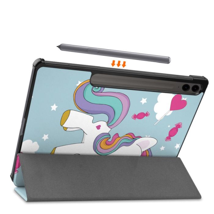 Чехол Print Samsung Galaxy Tab S9 Plus FE 12.4 Pony