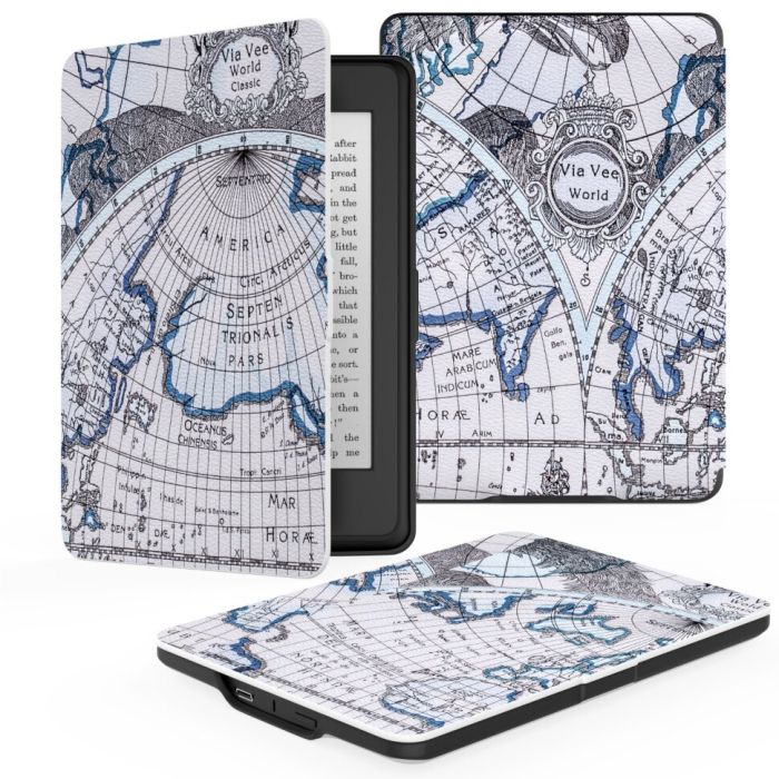 Чехол-книга для Amazon Kindle Paperwhite SuperSlim Map