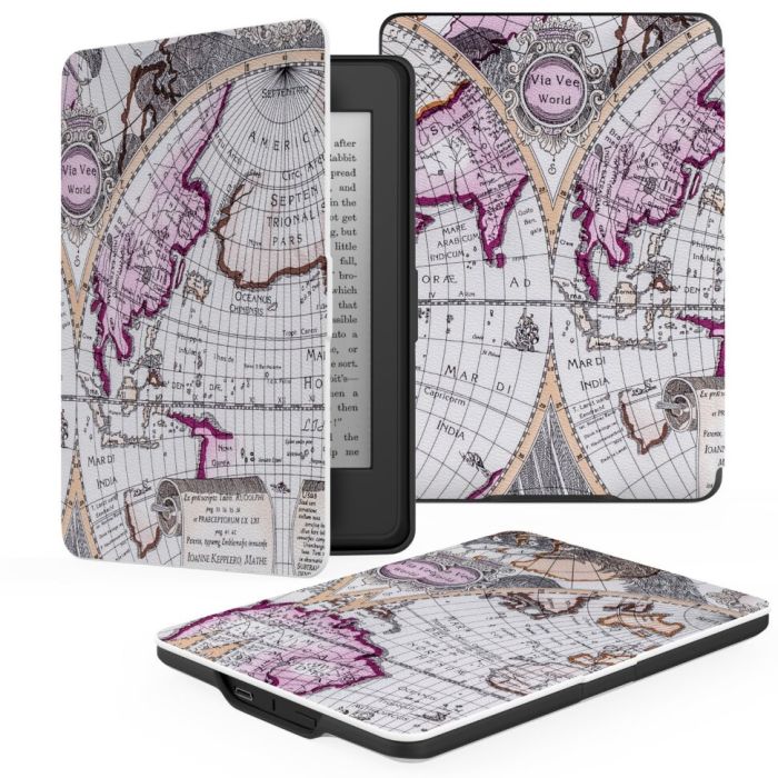 Чехол-книга для Amazon Kindle Paperwhite SuperSlim Map