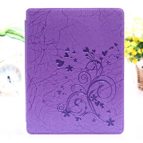 Чехол Ipad 2/3/4 Flowers CayaRa Black