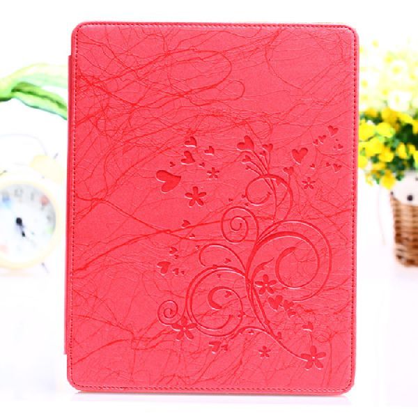 Чехол Ipad 2/3/4 Flowers CayaRa Black