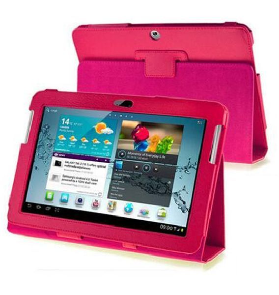 Чохол Samsung Galaxy Tab P5100/P7500 Hotpink
