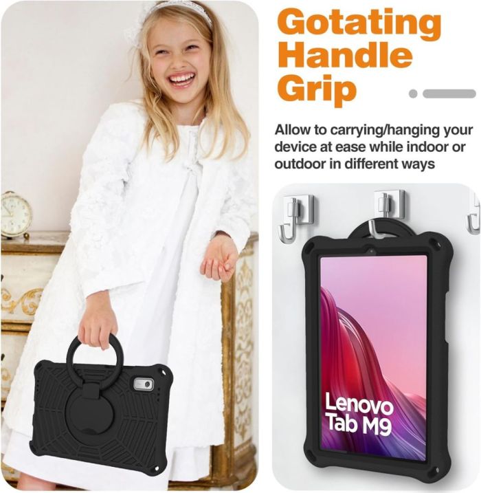 Чохол EvoKids Strap R360 Lenovo Tab P11 (2 gen) 11.5 TB350 TB355 Black