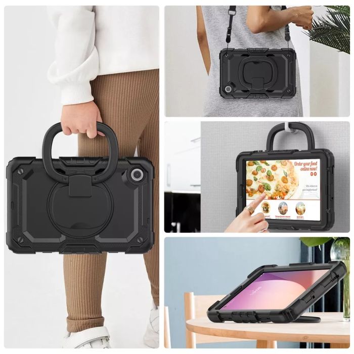 Чехол Extreme Defender Samsung Galaxy Tab A9+ Plus SM X210 X215 Black