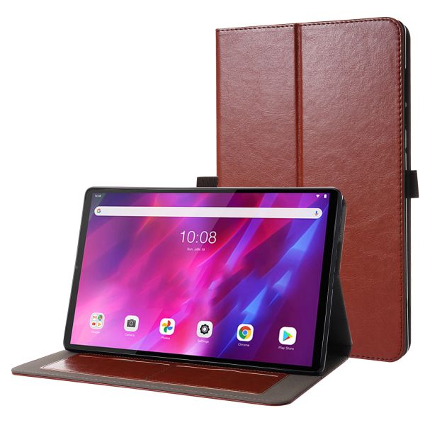 Чехол CrozyFashion Lenovo Tab K10/M10 plus Brown