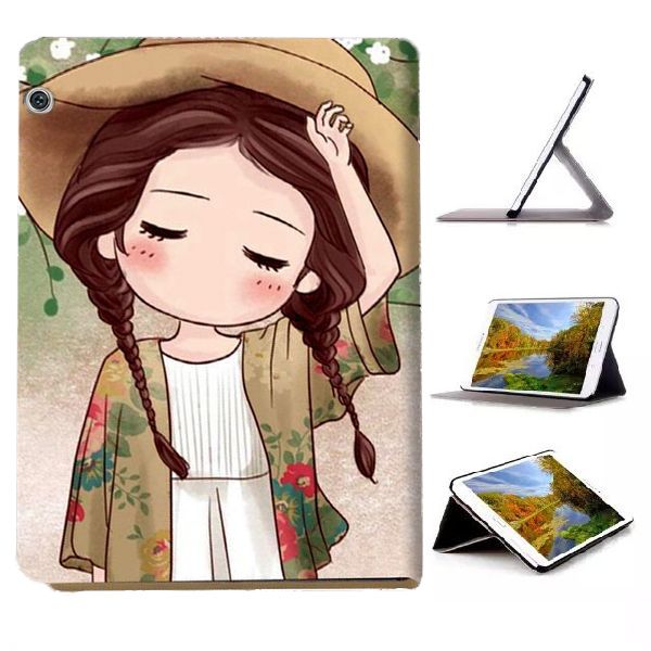 Чохол HUAWEI MediaPad T3 10 ags l09 w09 FashionPrint ShyGirl