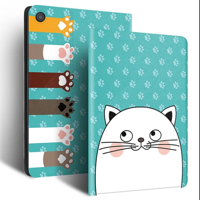 Чехол Fashion Print Xiaomi Mipad 4 8.0 Mint Cat
