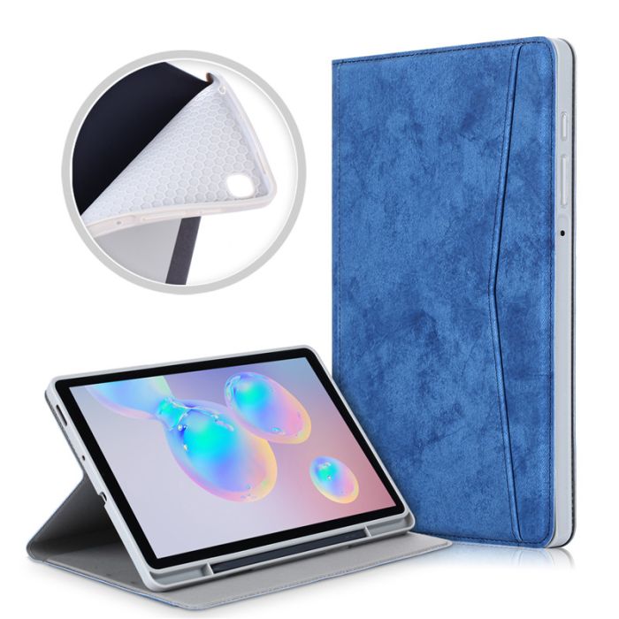 Чохол Fashion Skin s-pen holder Samsung Tab S6 lite 10.4 P610 P615 Blue