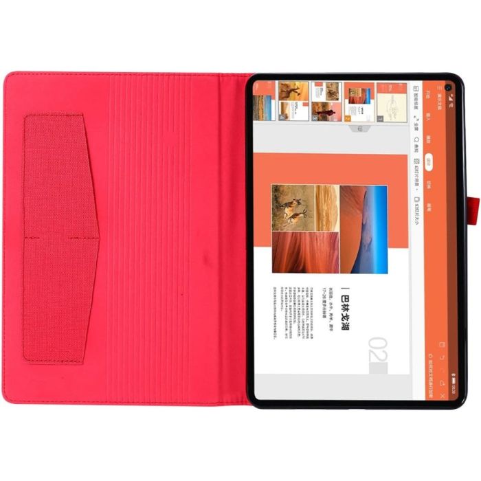 Чохол FashionGum Lenovo Tab P12 12.7 2023 TB370FU TB370XU TB371FC Red
