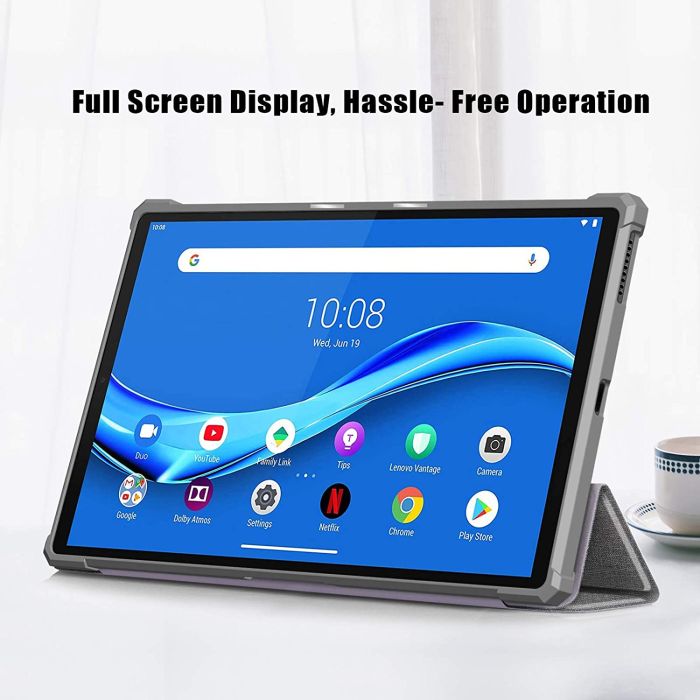 Чехол Folio GumSkin Lenovo Tab M10 HD 2nd Gen TB-X306 Grey