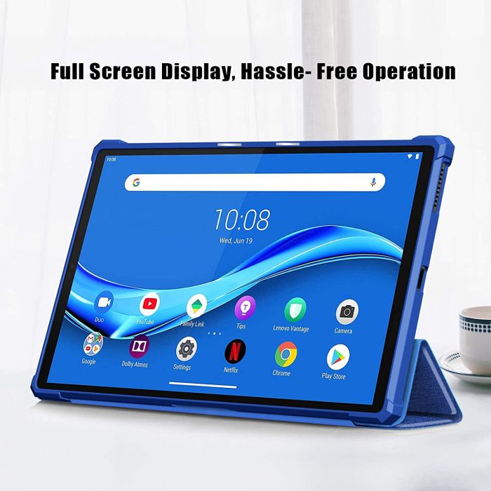 Чехол Folio GumSkin Lenovo Tab M10 HD 2nd Gen TB-X306 Blue