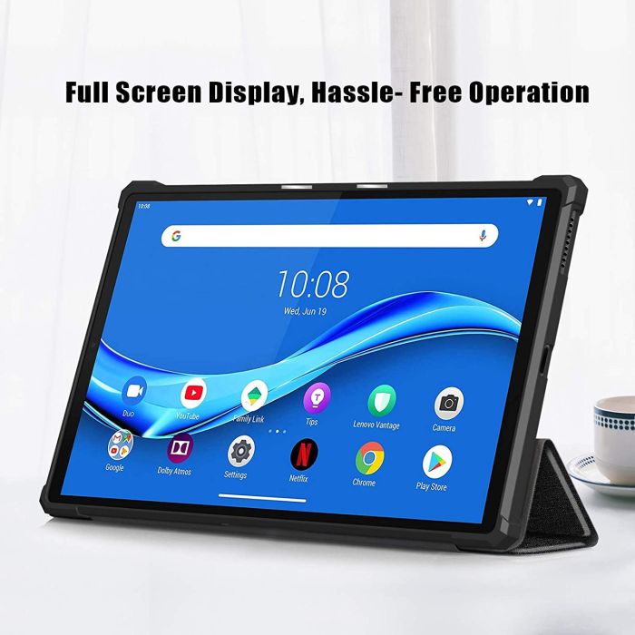 Чехол Folio GumSkin Lenovo Tab M10 HD 2nd Gen TB-X306 Black