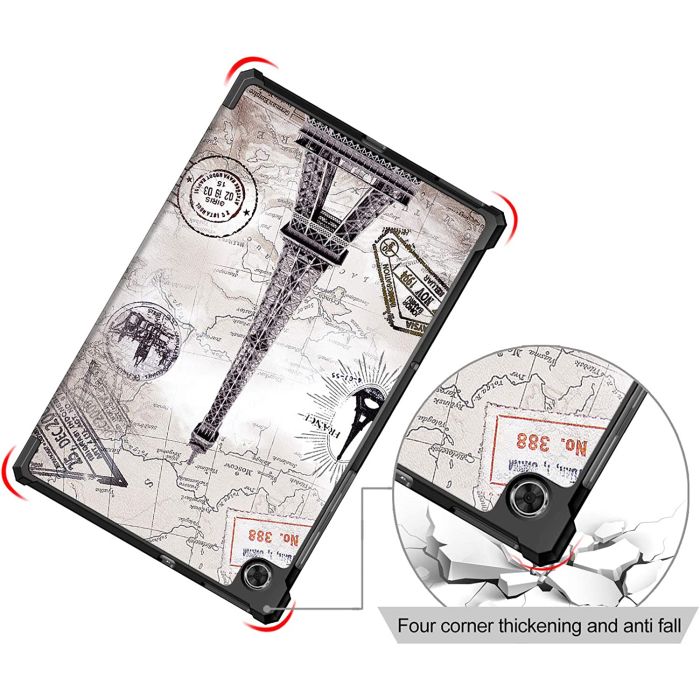 Чехол GumSkin Print Lenovo Tab M10 Plus FHD TB-X606 EffileTower