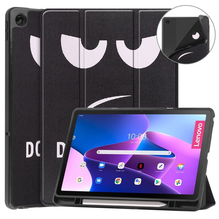 Чохол GumPrint Active Pen holder Lenovo M10 Plus 3 gen 10.6 Tb128 Tb125 Dont Touch my Tab