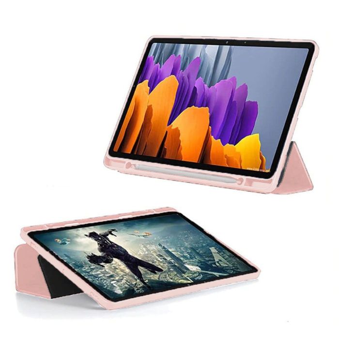 Чохол Gum S-Pen holder Samsung Galaxy Tab S10+ Plus / Fe + / S9 Plus Pink