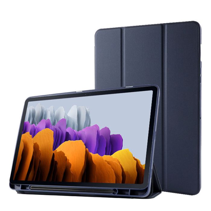 Чохол Gum S-Pen holder Samsung Galaxy Tab S10 FE 10.9/S9/S9 FE 11" DarkBlue
