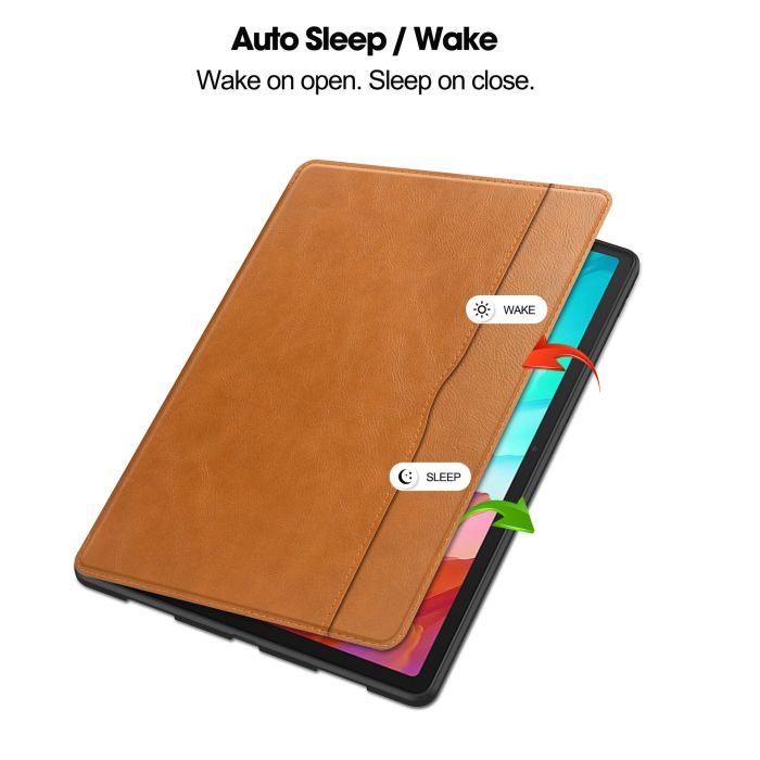 Чехол Gum with Pen Holder Lenovo Tab P12 12.7 2023 Brown