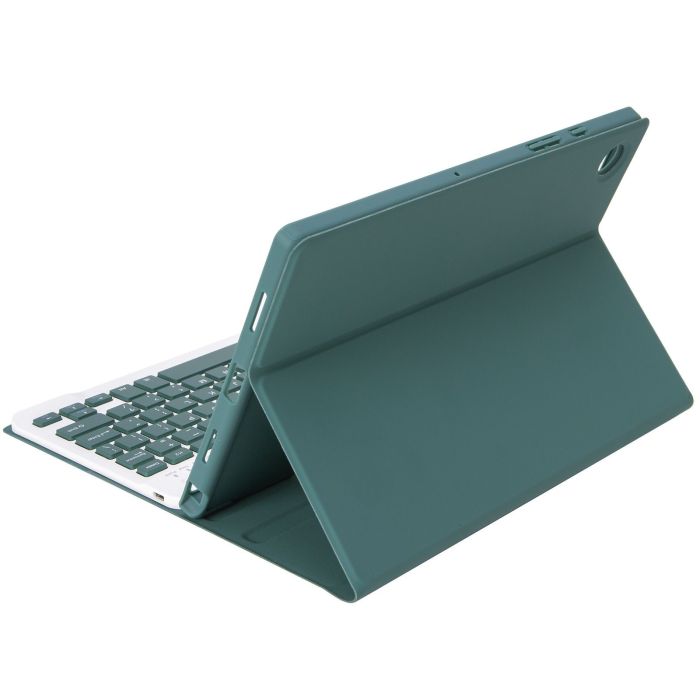 Чохол клавіатура Samsung Galaxy Tab A11+ / A9 Plus Bluetooth Keyboard with TP DarkGreen
