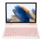 Чехол клавиатура Samsung Galaxy Tab A11+ / A9 Plus Bluetooth Keyboard with TP Pink
