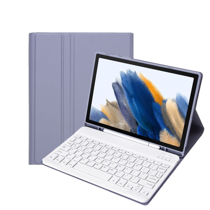 Чохол клавіатура Samsung Galaxy Tab A11+ / A9 Plus Bluetooth Keyboard with TP Violet