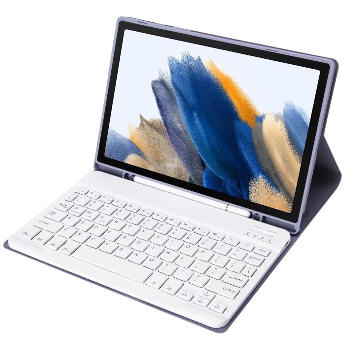 Чохол клавіатура Samsung Galaxy Tab A11+ / A9 Plus Bluetooth Keyboard with TP Violet
