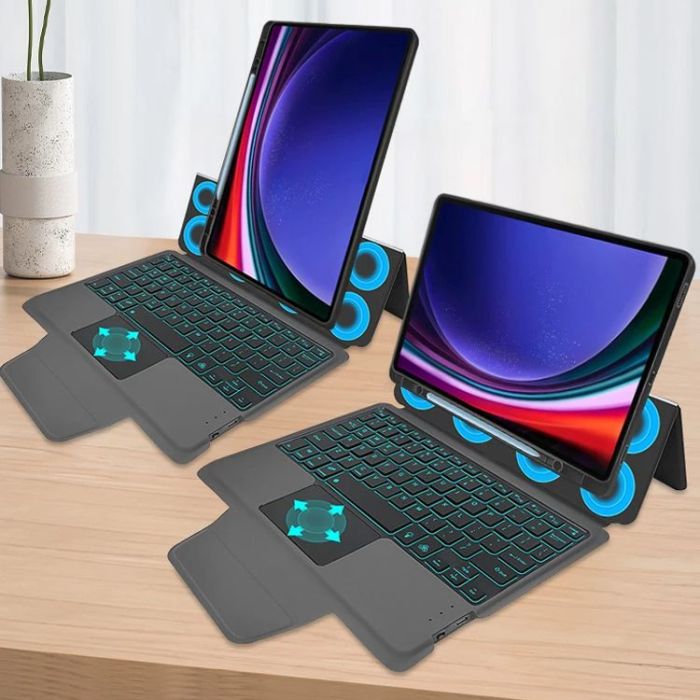 Чохол клавіатура Samsung Galaxy Tab S10 lite/ S10 FE / S9 Fe / S9  Bluetooth Keyboard with TP