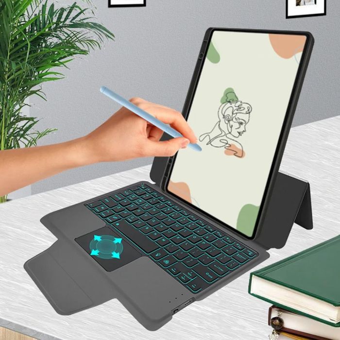Чохол клавіатура Samsung Galaxy Tab S10 lite/ S10 FE / S9 Fe / S9  Bluetooth Keyboard with TP