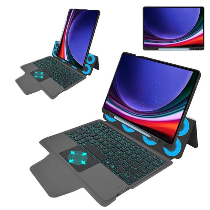 Чохол клавіатура Samsung Galaxy Tab S10 lite/ S10 FE / S9 Fe / S9  Bluetooth Keyboard with TP