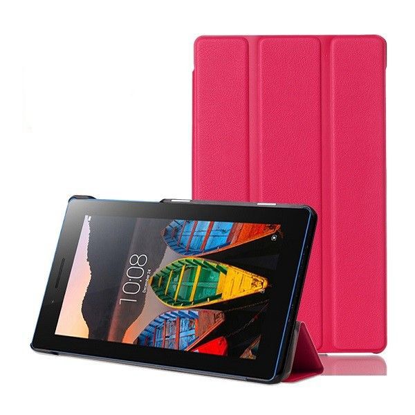Чохол 3fold Lenovo Tab 3-730x Hotpink