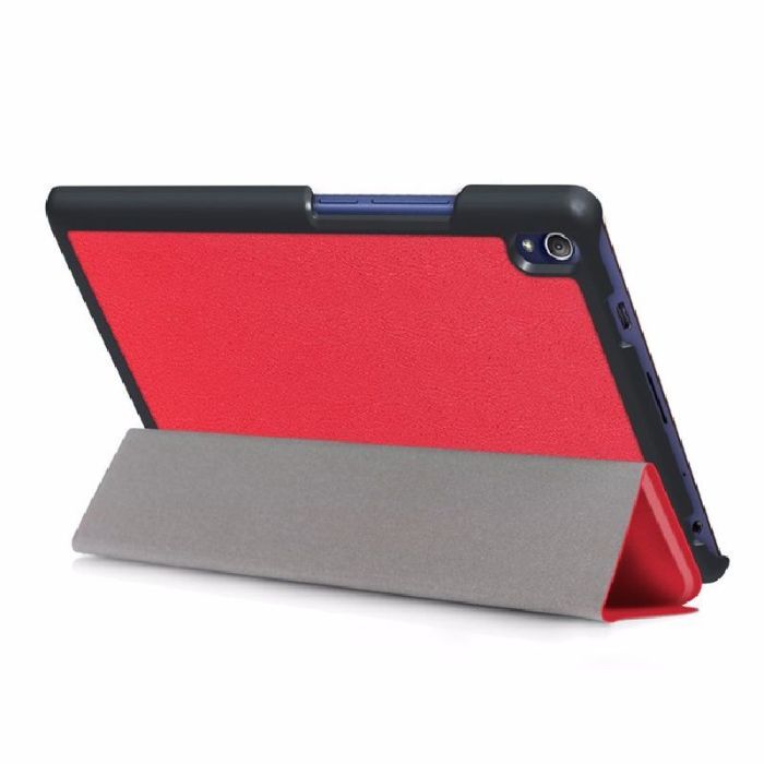 Чехол 3fold Lenovo Tab 4 8.0 Plus 8704F/N Red