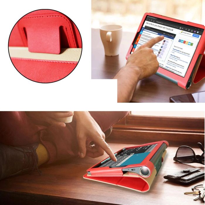 Чехол Lenovo Yoga Smart Tab 5 YT-X705 Premium Red