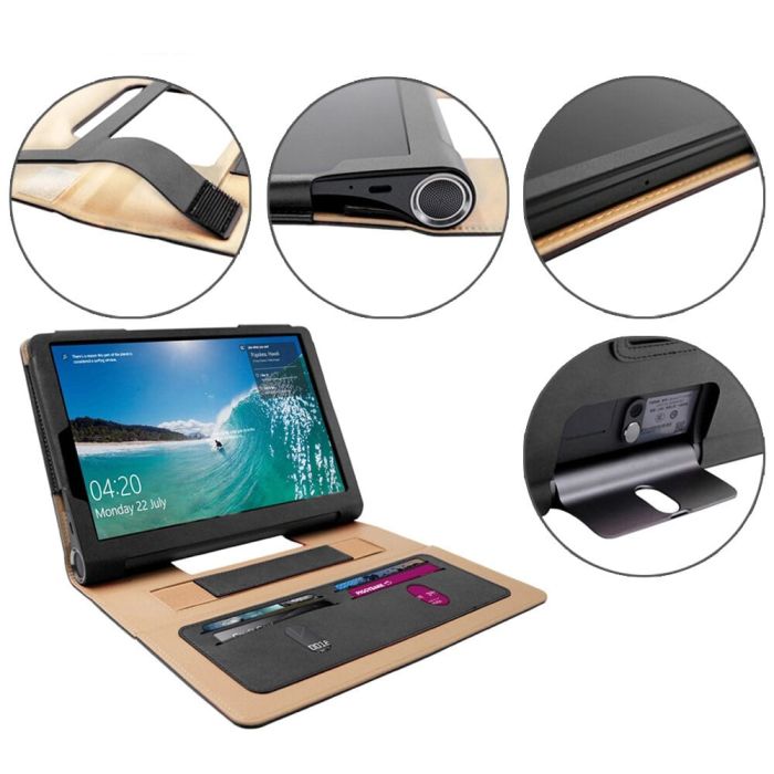 Чехол Lenovo Yoga Smart Tab 5 YT-X705 Premium Black