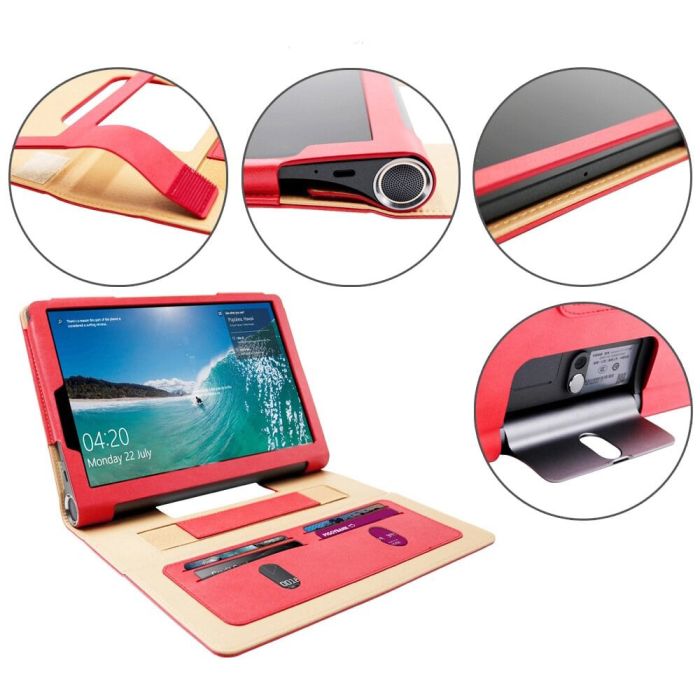 Чехол Lenovo Yoga Smart Tab 5 YT-X705 Premium Red