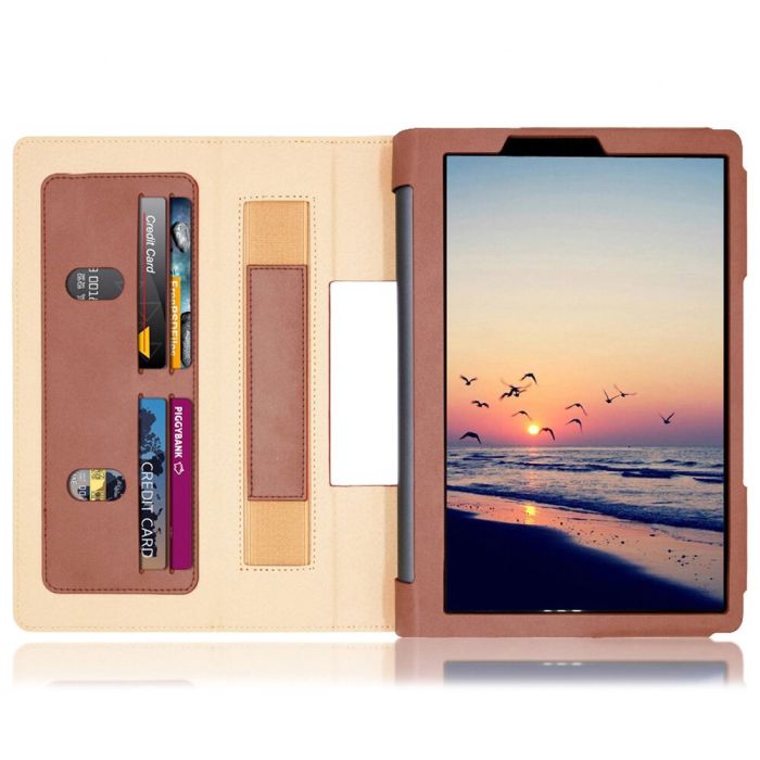 Чехол Lenovo Yoga Smart Tab 5 YT-X705 Premium Brown