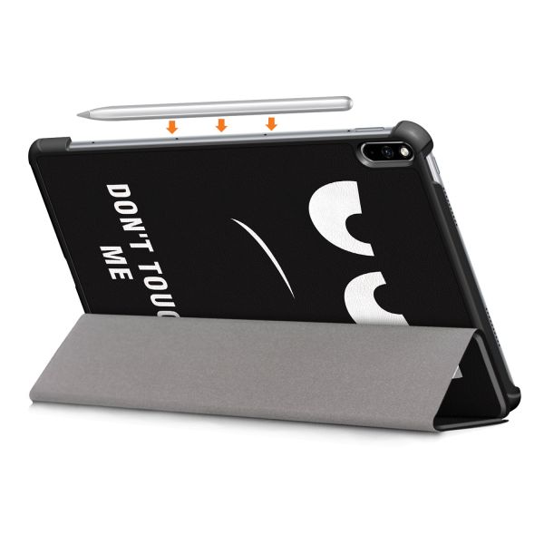 Чохол Print HUAWEI MatePad 10.8 MRX-AL09 MRX-W09 Don't touch my tab
