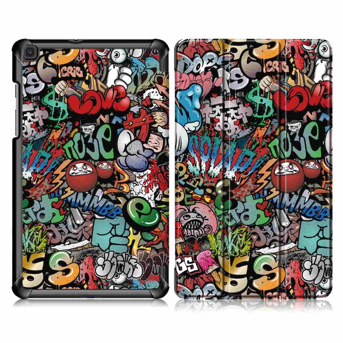 Чохол Samsung Galaxy Tab A 8.0 T295 T290 Smart-Print Graffiti