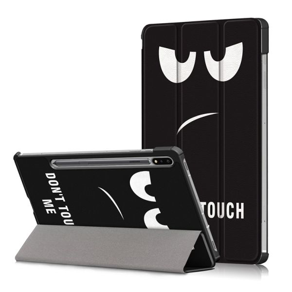 Чехол Samsung Tab S7 Plus 2020 Smart-T970 T975 Smart-Print Dont Touch my Tab