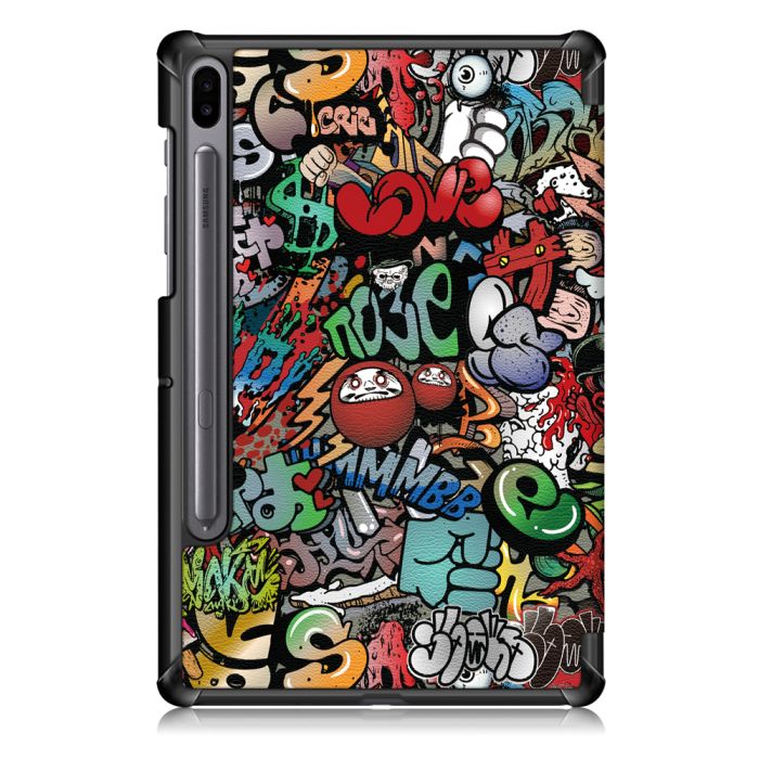 Чехол Print Samsung Galaxy Tab S8 12.4 Plus X800 X806 Graffiti