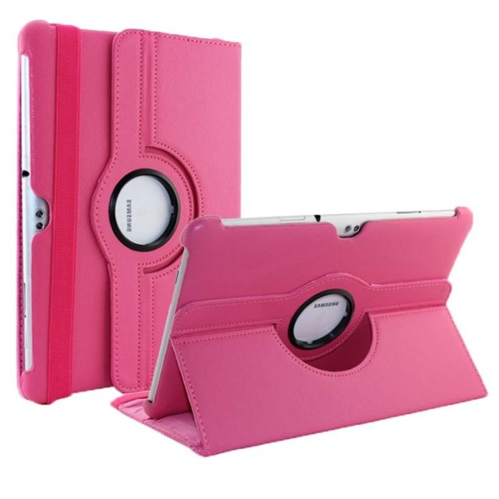 Чохол Samsung Galaxy Tab 10.1 P5100/P7500 R360 HotPink