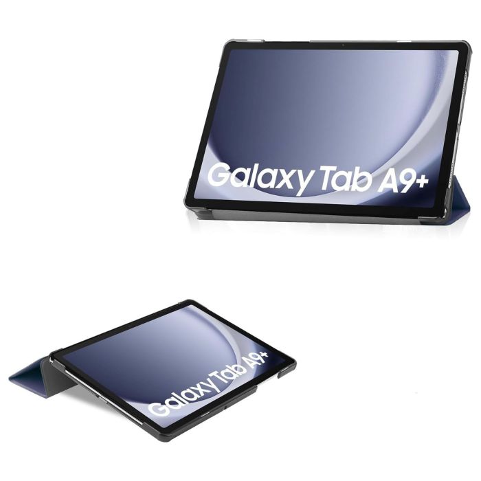 Чехол Samsung Galaxy Tab A9 Plus SM X210 X215 X216 3fold DarkBlue