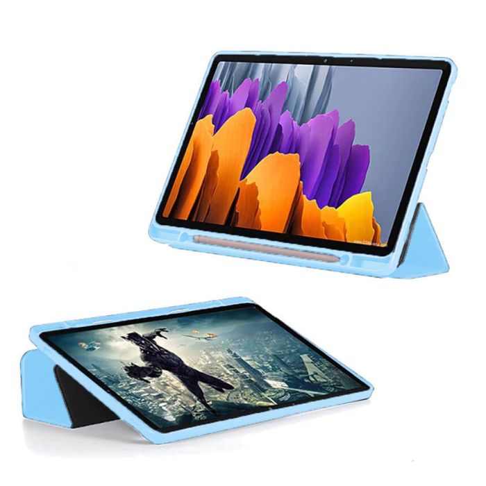 Чохол Gum S-Pen holder Samsung Galaxy Tab S7 FE/S7 Plus/S8 Plus 12.4 SkyBlue
