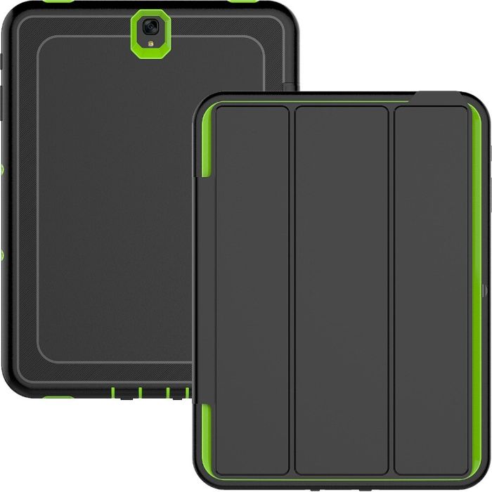 Shield Book Cover Samsung Galaxy Tab S3 9.7 SM T820 T825 Green