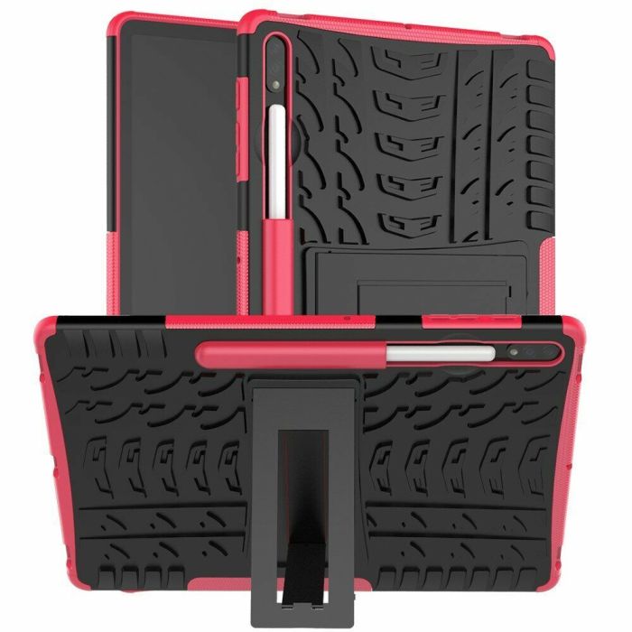 Чехол ShockProof Samsung Galaxy Tab S7 FE/Plus/S8 Plus 12.4 HotPink