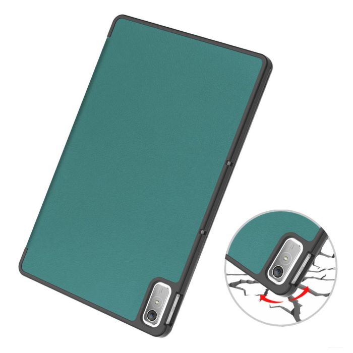 Чехол Lenovo Tab P11 2 gen TB350FU TB350XC 3fold Darkgreen